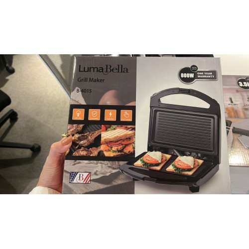 • 4015 Luma Bella 800 Watt ساندوتش مايكر