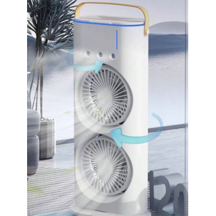 • مروحة و فواحة Double Fan الترند