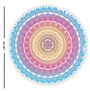 • Beach Mat Mandela Design